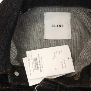 CLANE 23SS BELL SLEEVE COMPACT JEAN JACKET 1 ブラック