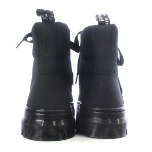 Dr.Martens COMBS ワークブーツ ショート レースアップ キャンバス レザー UK7 26cm 黒 ブラック