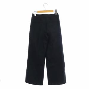 Theory 23SS Stretch Canvas HW Flared Pant GH パンツ フレア センタープレス ジッパーフライ