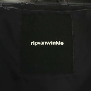 RIPVANWINKLE LEATHER TRACK JACKET ホースレザーハイネックジャケット ライダースジャケット 総裏地 ジップアップ 4