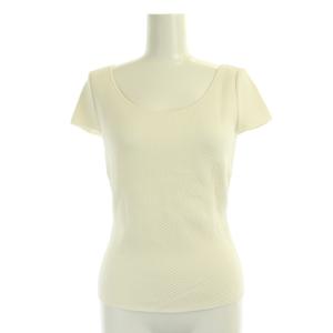 EPOCA セットアップ 上下 トップス カットソー 半袖 フレアスカート 膝丈 I40 アイボリー