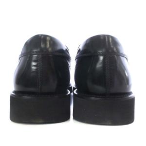 TOD'S コインローファー スリッポン グラデーション レザー 8 27cm 黒 ブラック