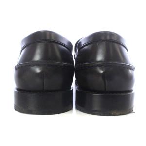 Salvatore Ferragamo ビットローファー スリッポン ガンチーニ レザー 8.5EE 26.5cm ダークブラウン 80770