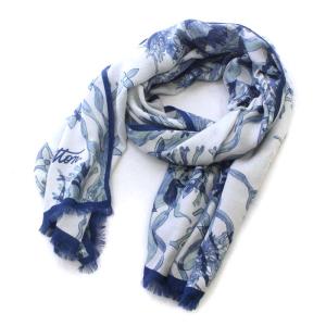 23AW M78469 MNG アクアガーデン ストール エトールモノグラム ブルー