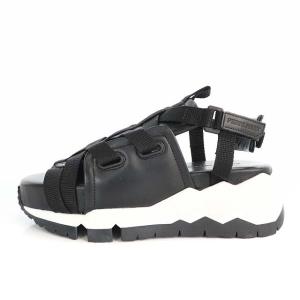 PIERRE HARDY トレックコメット サンダル 厚底 36 23.0cm ブラック TN02