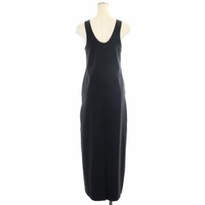 BEAUTY&YOUTH UNITED ARROWS エイチ H 22SS MELLOW TANK TOP DRESS ワンピース ノースリーブ ロング タイト S 黒 ブラック