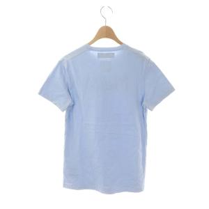 MADISONBLUE 22SS HELLO CREW NECK TEE DYED Tシャツ カットソー 半袖 プリント 01 水色 ライトブルー