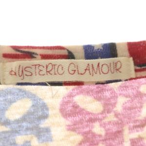 HYSTERIC GLAMOUR アメリカン 長袖カットソー Tシャツ 総柄 F マルチカラー