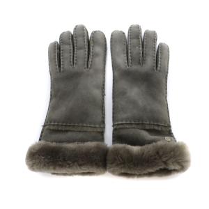 手袋 グローブ ムートン グレー