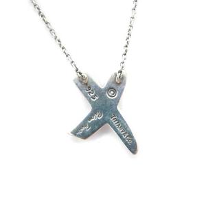 TIFFANY&Co. キス ネックレス 925 シルバー