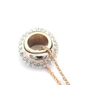 SWAROVSKI ネックレス ペンダント リング ゴールド色