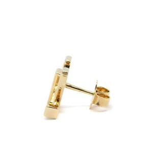 LOUIS VUITTON M00610 ブックルドレイユマイLVフープピアス ロゴ ゴールドカラー