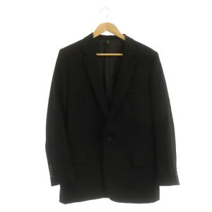 02AW エディ期 リフレクション期 テーラードジャケット 1B シングル 54 ブラック
