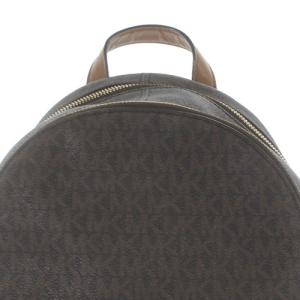 MICHAEL KORS シグネチャー リュックサック ロゴ 茶色 ブラウン 30S7GEZB1B