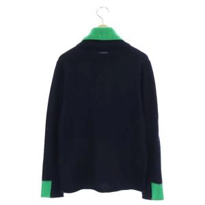 GALERIE VIE 22AW スコットランドカシミヤタートルネックプルオーバー ニット セーター 長袖 F 紺 緑 ネイビー グリーン