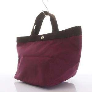 Hervé Chapelier コーデュラ舟型トートM トートバッグ ハンドバッグ ナイロン フレンチカラー ボルドー 707C