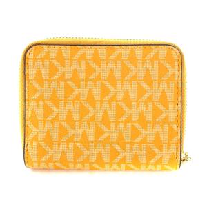 MICHAEL KORS 財布 三つ折り レザー オレンジ