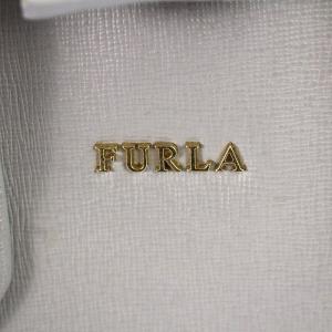 FURLA ハンドバッグ ショルダーバッグ 2way レザー グレー
