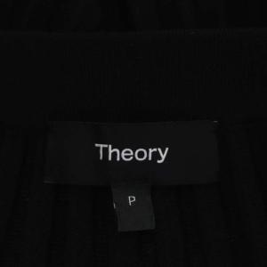 Theory 21AW COMPACT CREPE PLEAT SKART スカート ロング プリーツ P 黒 ブラック