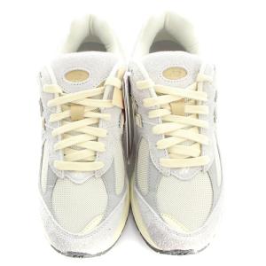 New Balance 22AW M2002R SA スニーカー ロゴ 切替 24.5cm ライトグレー