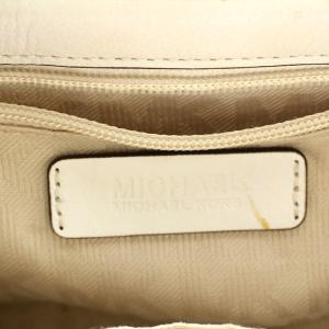 MICHAEL KORS かごバッグ ショルダーバッグ 白 ホワイト ベージュ