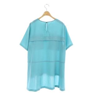 ADORE 23SS ハイツイスト2WAYブラウス 38 ライトブルー