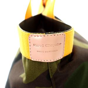 Hervé Chapelier 舟型トートM コーデュラ カーキ