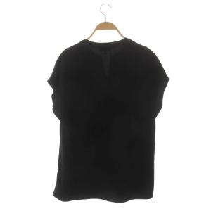 Theory 22SS Powder Crepe PKT Popover N パウダークレーププルオーバー ブラウス フレンチスリーブ スキッパー