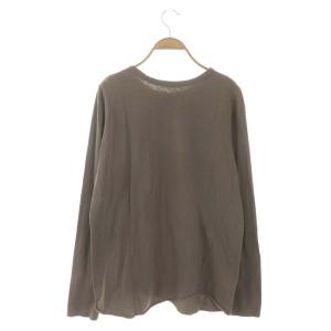 Deuxieme Classe Layering Tシャツ カットソー 長袖 プルオーバー モカ