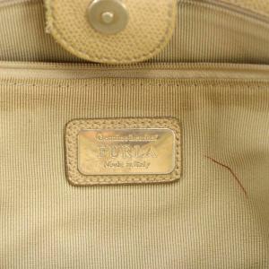 FURLA トートバッグ レザー ベージュ 206366