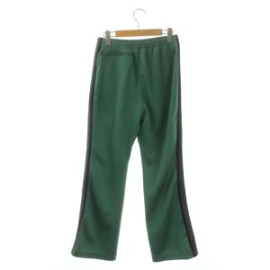 Needles BOOT-CUT TRACK PANT トラック パンツ ジャージ ライン S 緑 黒 グリーン ブラック
