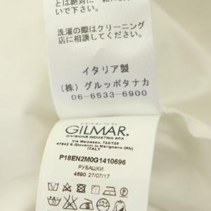 N°21 GILMAR ショートスリーブ 袖ビジュー ブラウス 半袖 プルオーバー 装飾 コットン 36 白 ホワイト