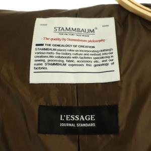 STAMMBAUM JOURNAL STANDARD L'ESSAGE別注 ショートダウンコート F カーキブラウン