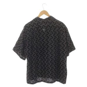 CELINE by Hedi Slimane 22SS ゴーストプリント ルーズフィット ハワイアンシャツ 37