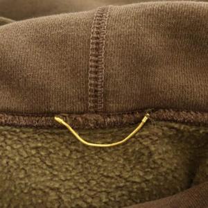 Deuxieme Classe Sweat パーカー スウェット オーバーサイズ 裏起毛 ヴィンテージ調 長袖 茶 ブラウン