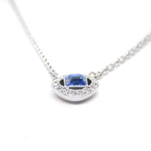 SWAROVSKI ネックレス ストーン シルバー色