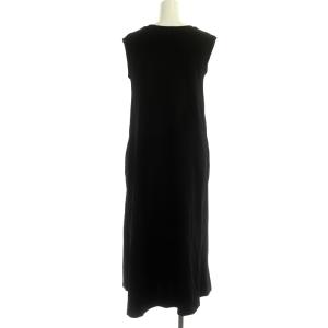 DRESSTERIOR 23SS アイスクリアコットンワンピース ロング ノースリーブ 36 黒