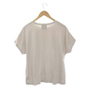ATON 21SS CAP SLEEVE T-SHIRT キャップスリーブTシャツ カットソー 半袖 02 グレージュ