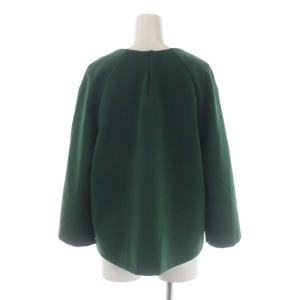 ADORE スリットスリーブカットソー 九分袖 プルオーバー 38 緑 グリーン
