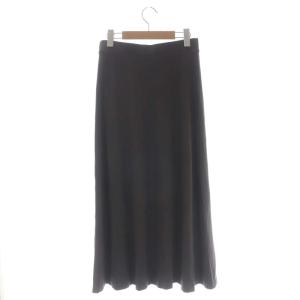 EVERYDAY I LIKE 21SS Jersey Flare スカート ロング フレア 茶色 ブラウン