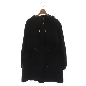 マウンテンパーカー ジャケット ロング フード ジップアップ 38 黒 ブラック