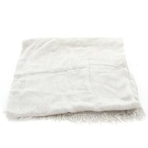 Faliero Sarti ドット柄 水玉 ストール シルク混 グレー