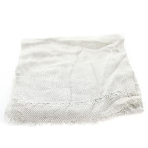 Faliero Sarti ドット柄 水玉 ストール シルク混 グレー