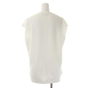 Theory 22SS Compact Crepe Cocoon PO トップス カットソー フレンチスリーブ S オフホワイト