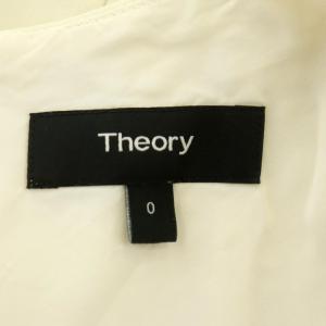 Theory CLASSIC CREPE ASYM DRAPE DR ノースリーブワンピース アシンメトリードレープ ミモレ丈 ロング 0