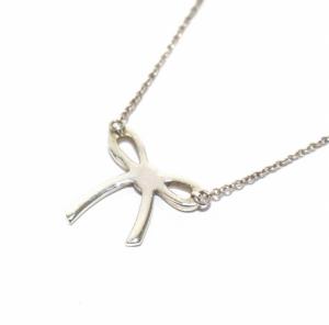 TIFFANY&Co. ネックレス ボウ リボン 925 シルバー アクセサリー ジュエリー