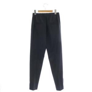 EVERYDAY I LIKE スリット テーパードパンツ イージー 34 黒 ブラック