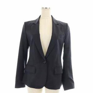 Theory スーツ セットアップ 上下 テーラードジャケット タックパンツ スラックス 0 00 黒 ブラック