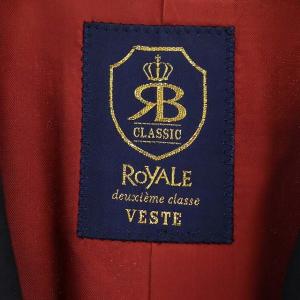 Deuxieme Classe ウール テーラードジャケット 総裏地 金ボタン 36 黒 ブラック