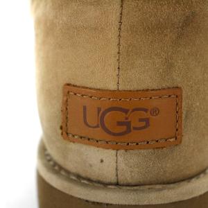 UGG australia Luxe Spill Seam Mini  ムートンブーツ ショートブーツ 24cm ベージュ 1094988 SH
